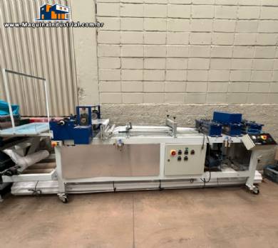 M�quina fabricadora de prop� sapatilha tnt descart�vel