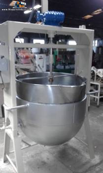 Tacho para doce 300 litros ao inox