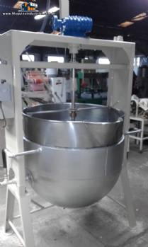 Tacho para doce 300 litros a�o inox
