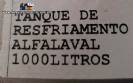 Tanque resfriamento 1.000 L Alfa laval