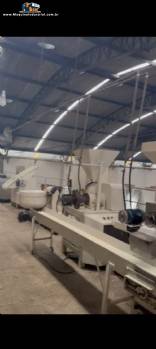 Linha para produ��o de salgadinho de milho 400 kg / hora