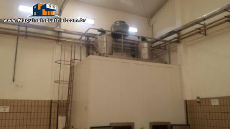 M�quina de gelo em escamas