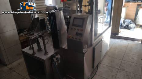 Embaladora envasadora stand up pouch em inox para p�s Imapack