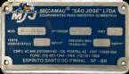 Misturador Ribbon Blender em a�o inox para p�s Mecamau
