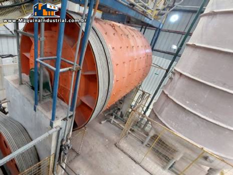 Moinho de bolas 26m� 125 CV