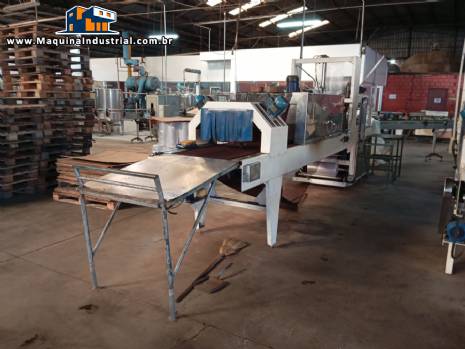 Enfardadeira autom�tica para garrafas e frascos Rodighero