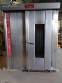 Forno rotativo em inox com carrinho duplo Supremax � g�s