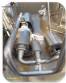 Bomba positiva helicoidal em inox 316 Netzsch 10 m / h
