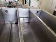 Lavadora cont�nua em inox de hortali�as verduras folhas duplo est�gio Incalfer