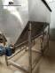 Silo de armazenamento ensacadeira em inox com rosca transportadora sa�da 2000 litros