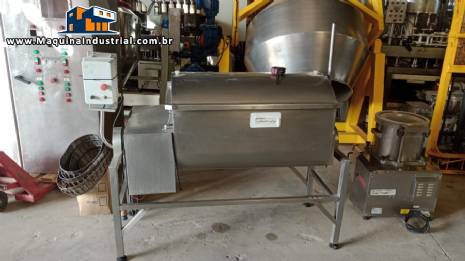 Misturador homogeneizador de ps carnes inox Seleto 210 litros
