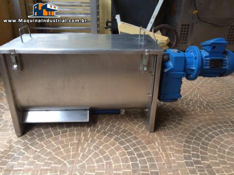 Misturador ribbon blender em inox JEMP 50 kg