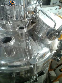 Reator de presso inox 316L 140 L Inoxil