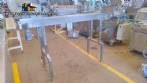 Esteira transportadora 260 mm x 2000 mm inox total