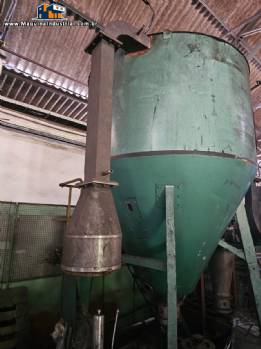 Secador atomizador Spray dryer internamente em inox Niro Atomizer