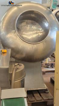 Drageadeira lisa em a�o inox Incapi 250 litros