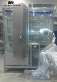 Linha de envase ass�ptica A3 Flex Film Wrapper Card board Packer Tray Shrink Tetra Pak