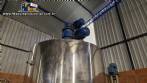 Reator tanque encamisado 2.800 L para cosmticos inox 316