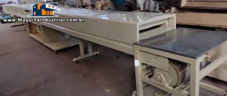 T�nel de resfriamento para chocolates 12 metros Hebleimar