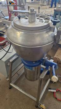 Processador cutter de alimentos em a�o inox Stephan 25 litros Geiger