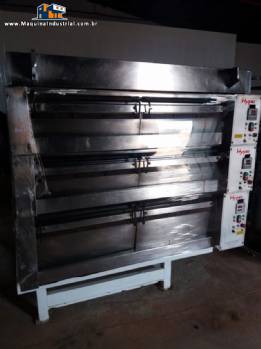 Forno de lastro com 3 camadas Hypo