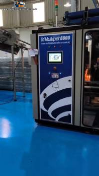 Sopradora para garrafas PET Multipet 8.000 garrafas hora