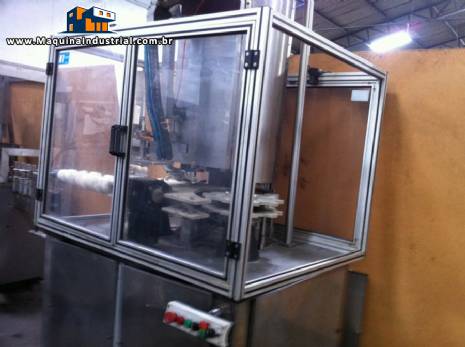 Rosqueador rotativo de tampas autom�tico com 10 cabe�otes