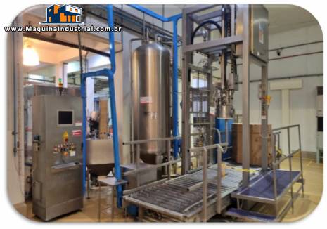 Envasadora ensacadeira assptica automtica para sacos big bag FBR ELPO 6.000 litros por hora