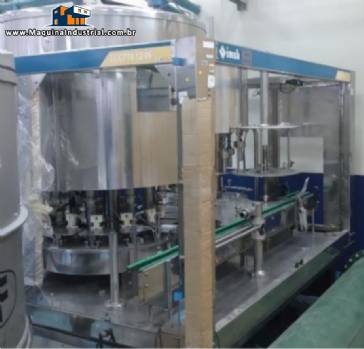 Envasadora tampadora rotativa c�lula de carga IMSB Robopac ECCT 18 12/06