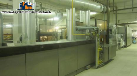 Linha industrial continua para fabrica��o de wafer