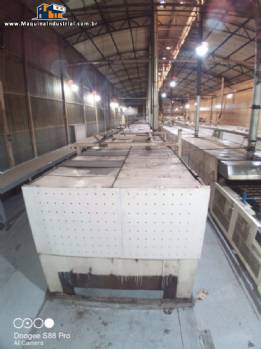 Forno ciclo t�rmico 1500 kg / h