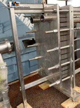 Trocador de calor em a�o inox Padroniza