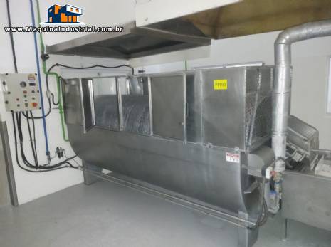 Linha de produ��o de ovos de codorna para conservas