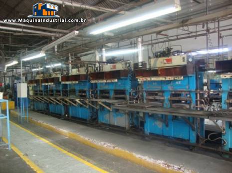 Prensa para vulcaniza��o Astembor