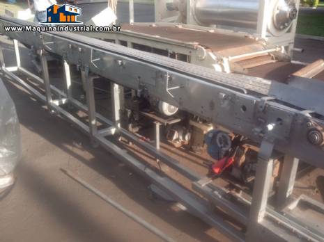 Esteira transportadora em a�o inox