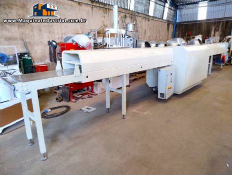 T�nel de resfriamento de chocolate 9 m x 560 mm