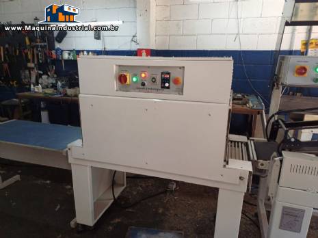 Seladora autom�tica em L com t�nel de encolhimento 1600 pe�as por hora