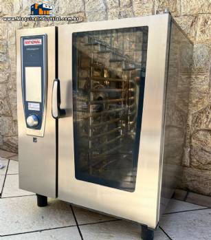 Forno combinado industrial em inox Rational 10 bandejas
