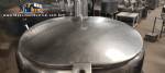 Tanque de agita��o misturador  encamisado aquecido em inox 170 litros cowles