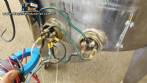 Tanque de agita��o misturador  encamisado aquecido em inox 170 litros cowles