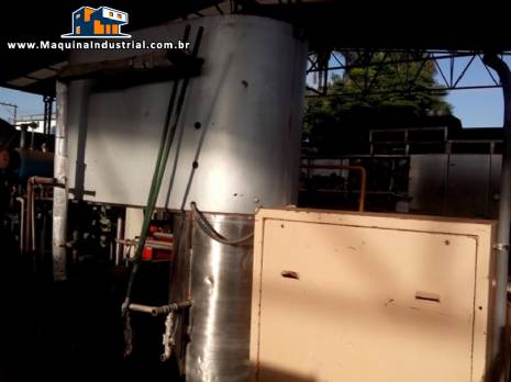 Cozinhador de balas com v�cuo e bombas