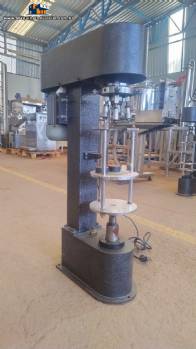 Rosqueadeira rosqueadora para tampas em alum�nio tampa pilfer e pl�stica