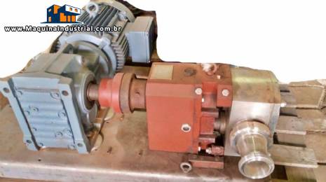 Bomba de lbulos Fristan FLII-100L em inox