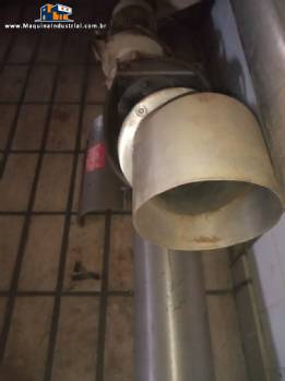 Rosca transportadora a�o inox 6 metros