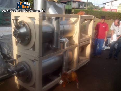 Sistemas de raspadores de frio para produ��o de gelados