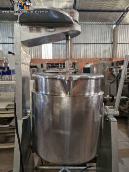 Tanque tacho basculante misturador em inox Alic Imarvil 100 litros