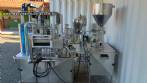 Envasadora rotativa de frascos potes Delgo para produtos pastosos doces latic�nios