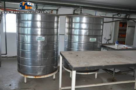 Linha industrial para fabrica��o de cosm�tico