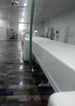 Túnel de resfriamento chocolates Hebleimar