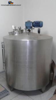 Fermentador em inox 500 L Incomar